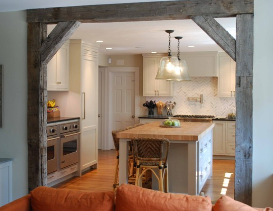 rustic beams