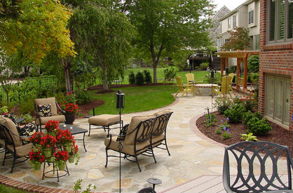 outdoor living areas