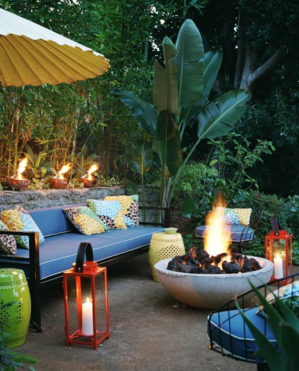 outdoor living spaces