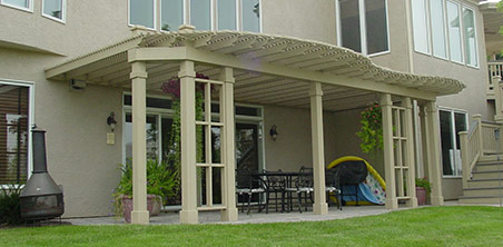 custom arbors and pergolas